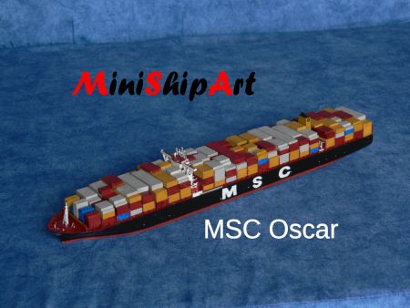 minishipart Harry Piel container ship Containerschiff scale 1/1250