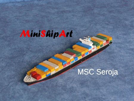 minishipart Harry Piel container ship Containerschiff scale 1/1250