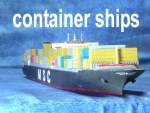 Containerschiffe container ships