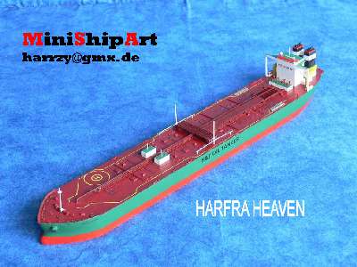 Schiffsmodell  oil vessel 1/1250 Kundenwunsch