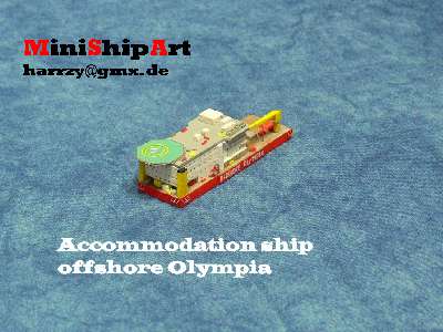 Schiffsmodell offshore 1/1250