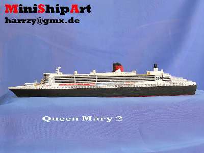 Schiffsmodell cruise liner 1/1250