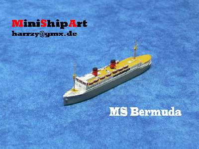 Schiffsmodell cruise liner 1/1250